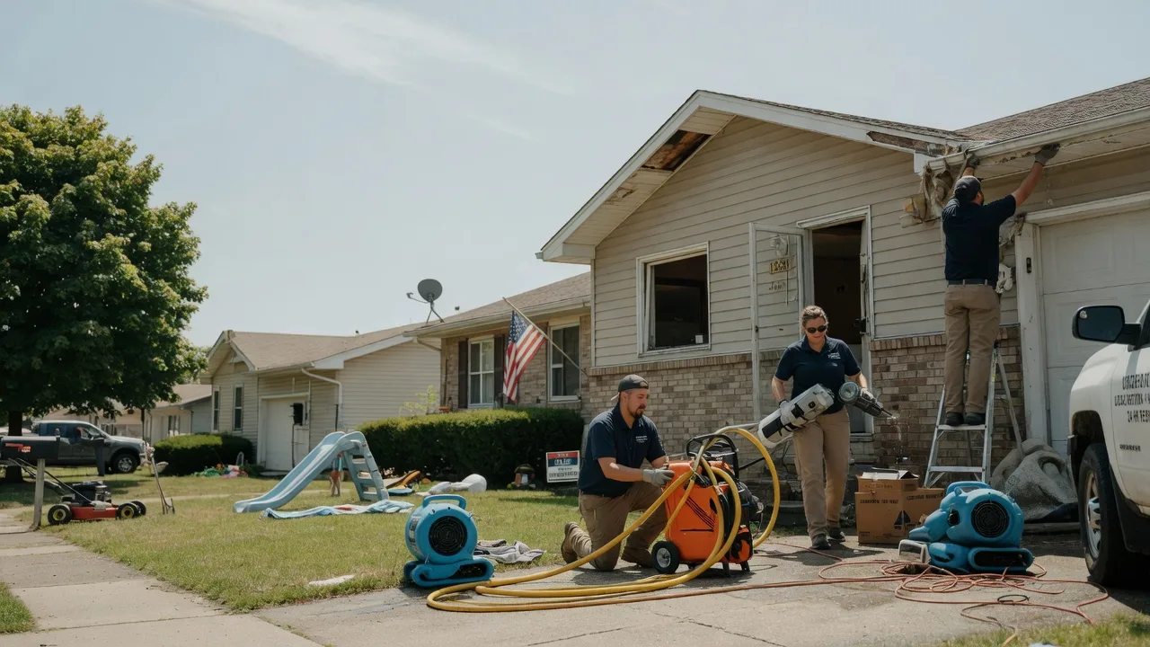 Water Damage Restoration in Garnett, KS near me
